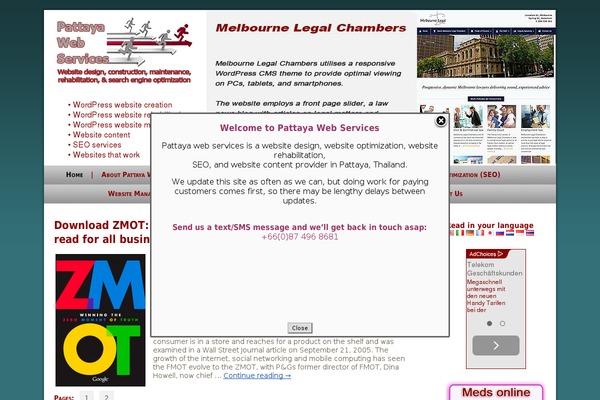 pattayawebservices.com site used Weaver