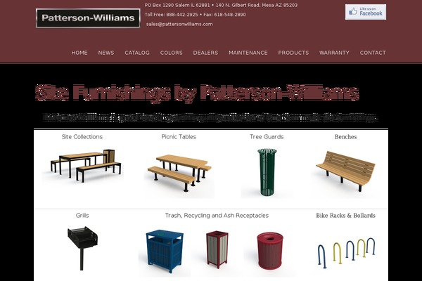 Hostmarks theme site design template sample