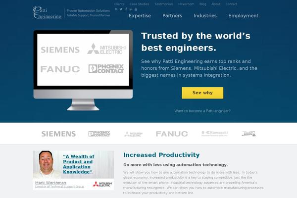pattiengineering.com site used Pattieng