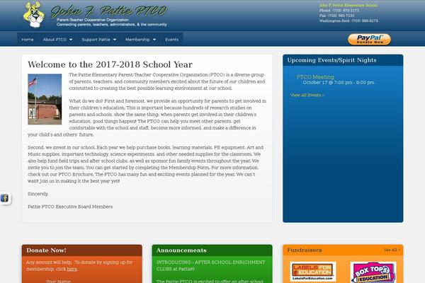 pattieptco.org site used Ptco-theme