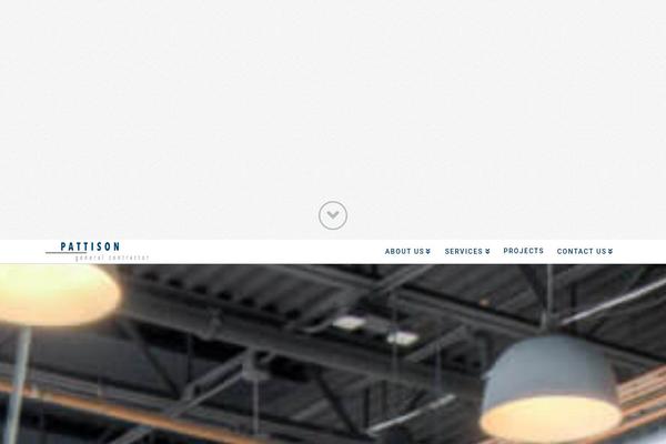 Pro theme site design template sample