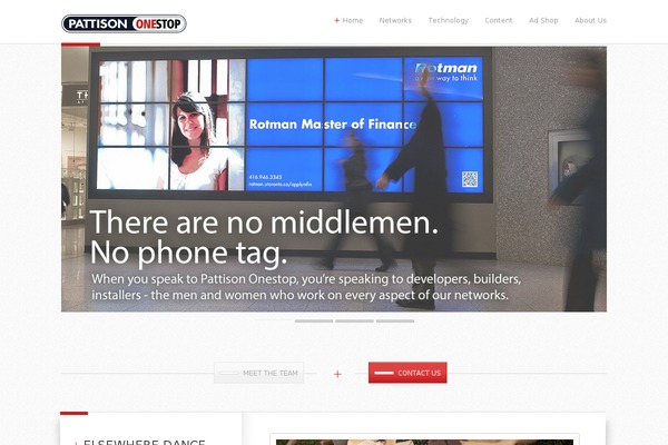 pattisononestop.com site used AgencyX