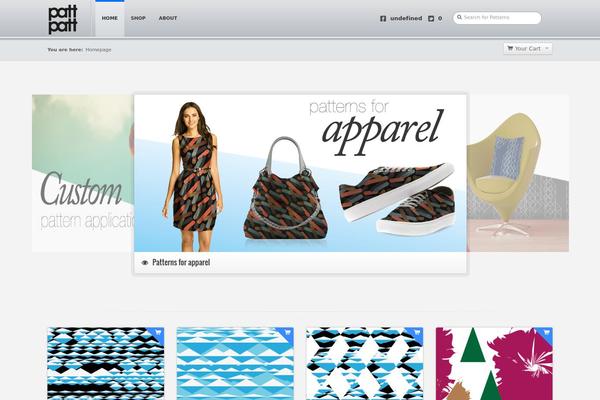 pattpatt.com site used Commerce