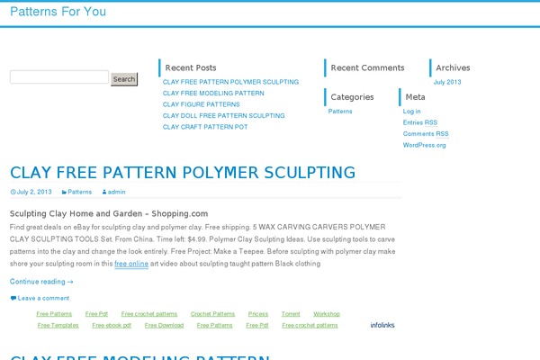 pattsme.com site used WP ParaStrap