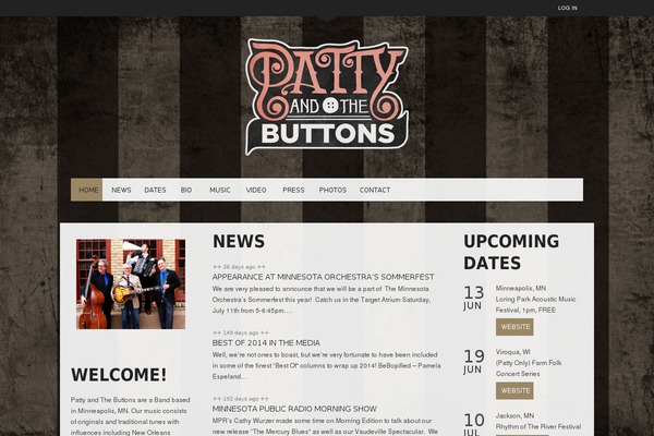 Soundboard theme site design template sample