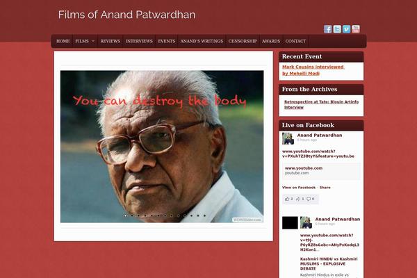 Site using Custom Facebook Feed plugin