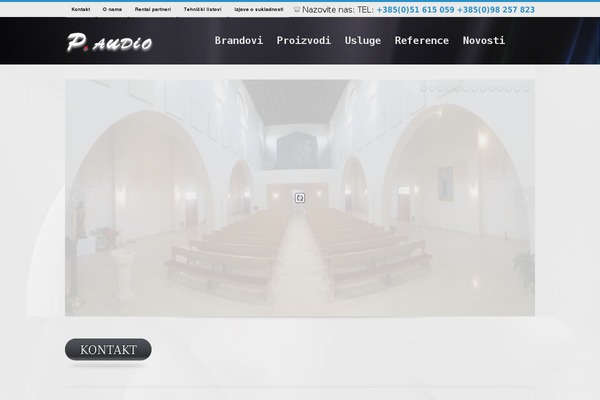 Progressio theme site design template sample