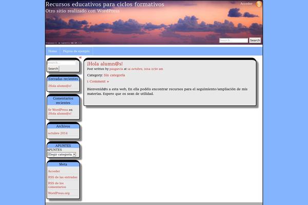Annarita theme site design template sample