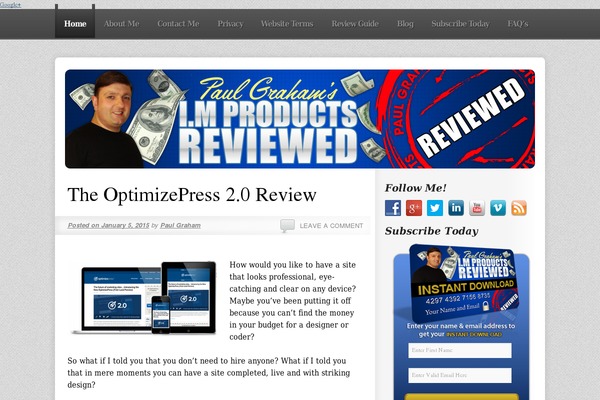 SmartOne theme site design template sample