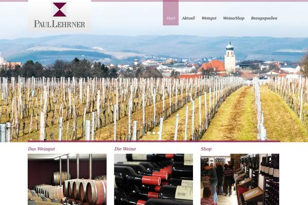 White Rock theme site design template sample