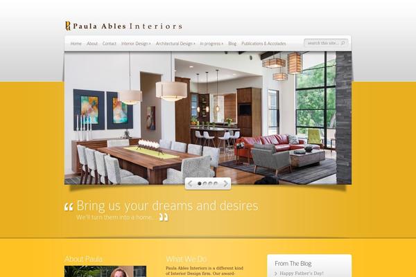 Deepfocus theme site design template sample