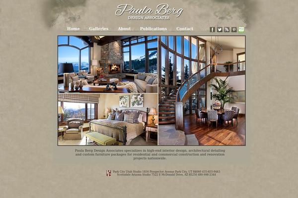 Paula theme site design template sample