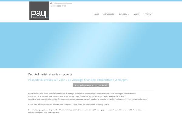 Terra theme site design template sample