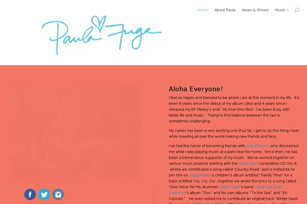 Divi theme site design template sample
