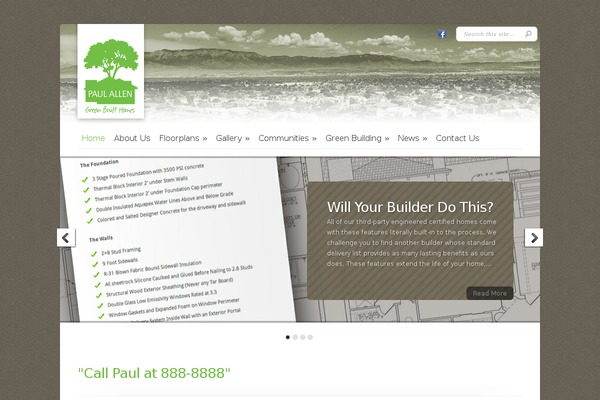 Site using Counterize plugin