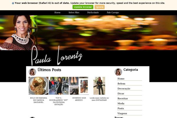 Site using WP Category Post List Widget plugin