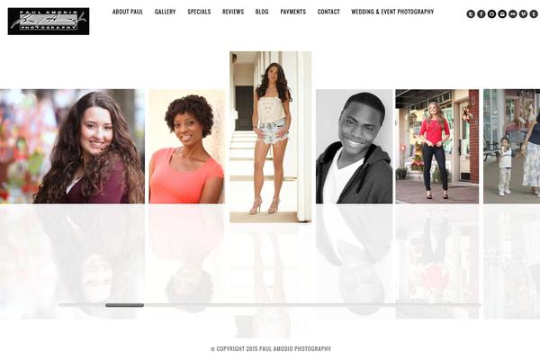 Core theme site design template sample