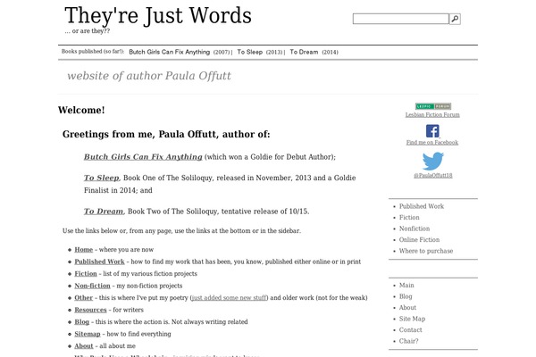paulaoffutt.com site used Plain Fields
