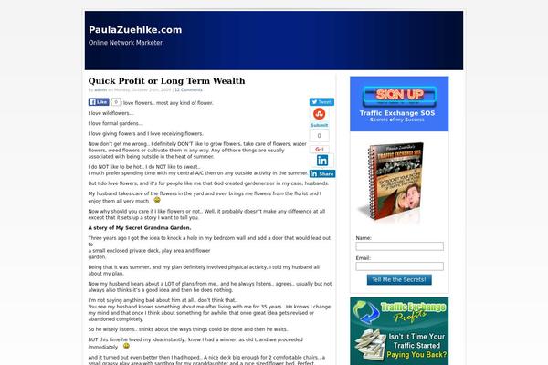 Site using CommentLuv plugin