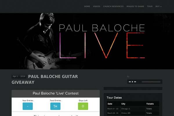 Site using Easy-social-hover plugin