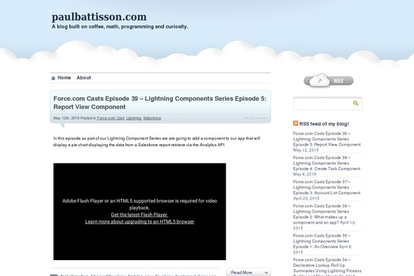paulbattisson.com site used proClouds