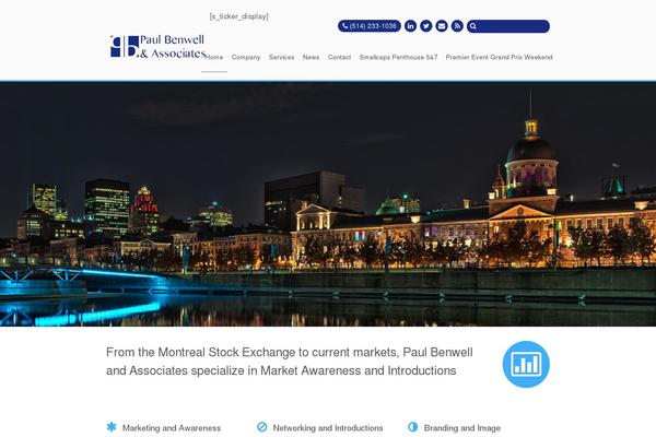 Stack theme site design template sample
