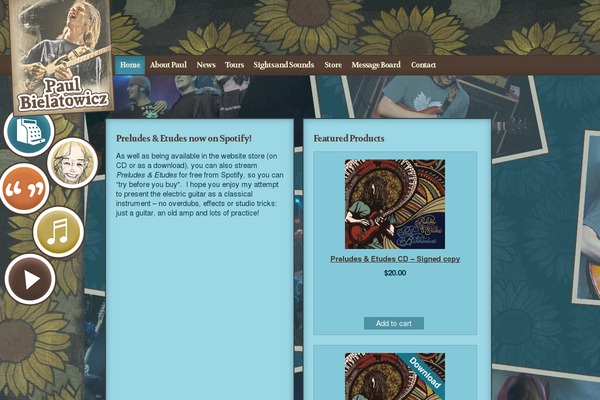 paulbielatowicz.com site used Paulb