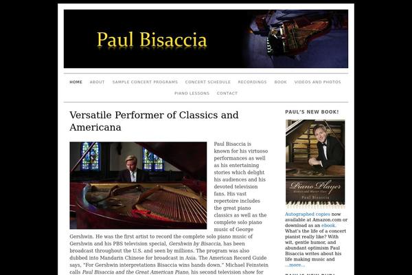 Brunelleschi theme site design template sample
