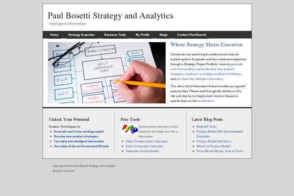 paulbosetti.com site used Essence-blank