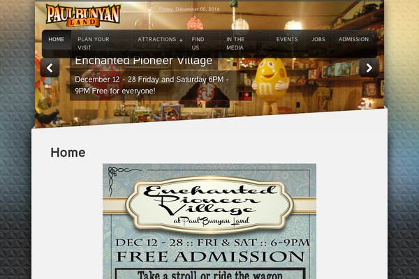 paulbunyanland.com site used Boldgrid-westview