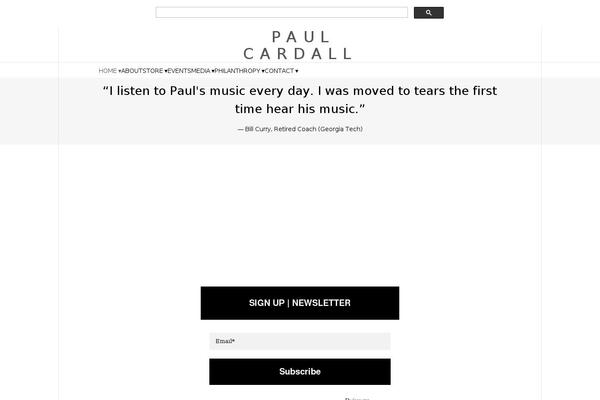 Site using FanBridge signup plugin