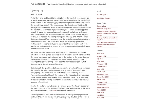 paulcourant.net site used Basic2Col