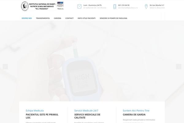 Medigroup theme site design template sample