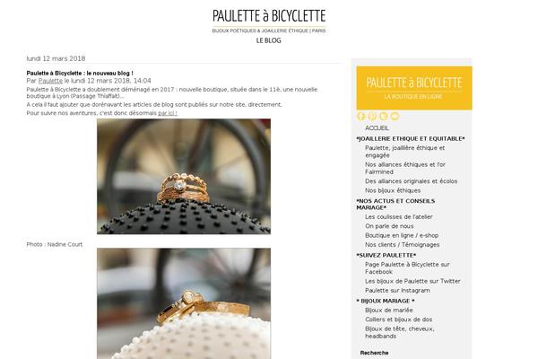 pauletteabicyclette.com site used Emporium_woo_2.0