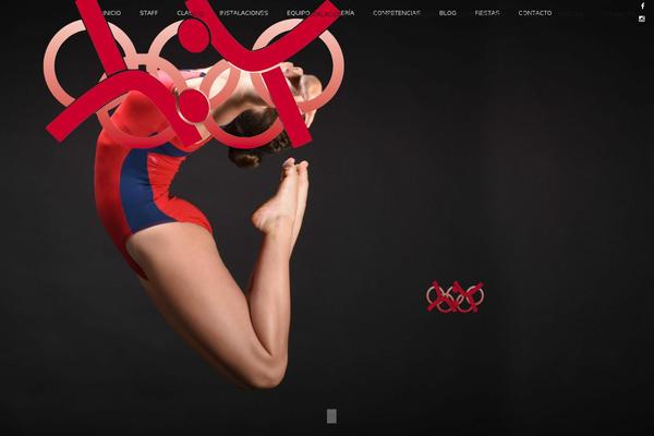 Moments theme site design template sample