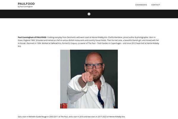 OnePress theme site design template sample