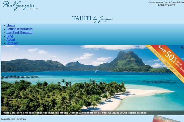 Site using WP Orbit Slider plugin