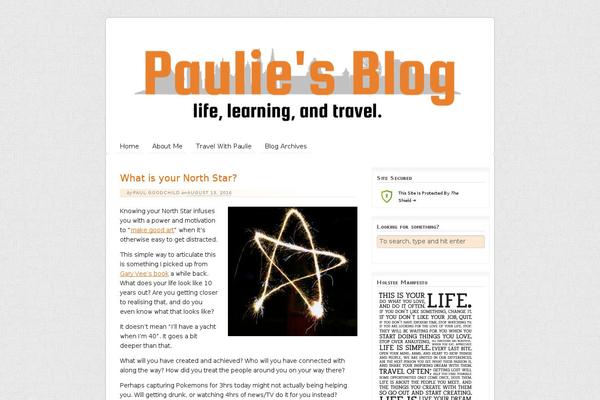 paulgoodchild.net site used Plog