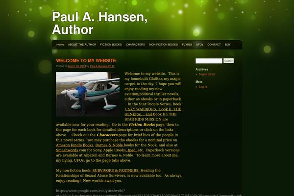 Modern Green Theme theme site design template sample