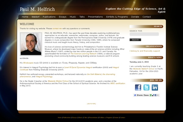 paulhelfrich.com site used Glowingamberpro