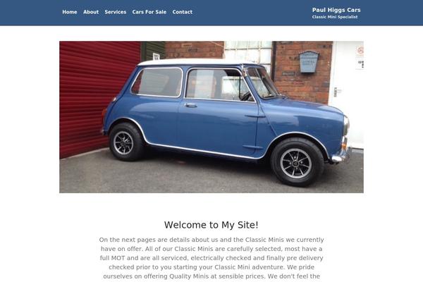 Layers theme site design template sample