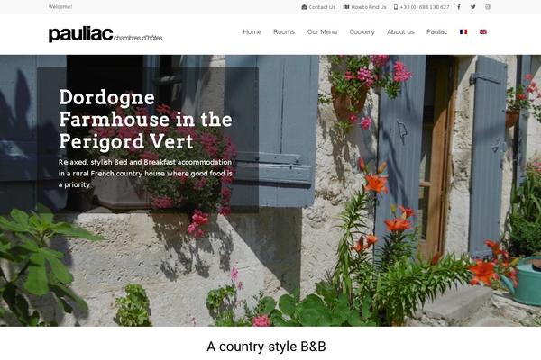 Bellevuex theme site design template sample