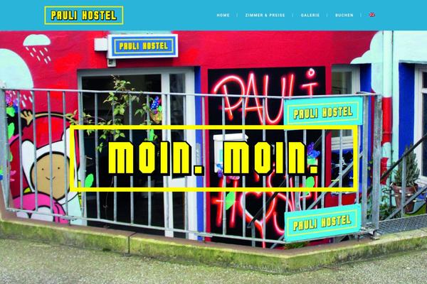 Stockholm Child theme site design template sample