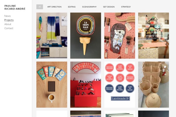Skylab theme site design template sample