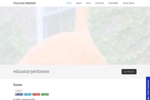 Minimum Pro theme site design template sample