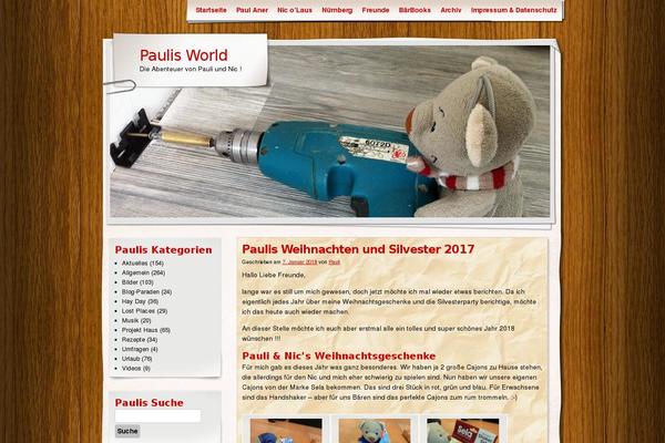 Site using Social Impact Widget plugin
