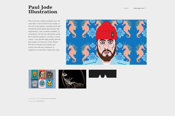Hatch theme site design template sample