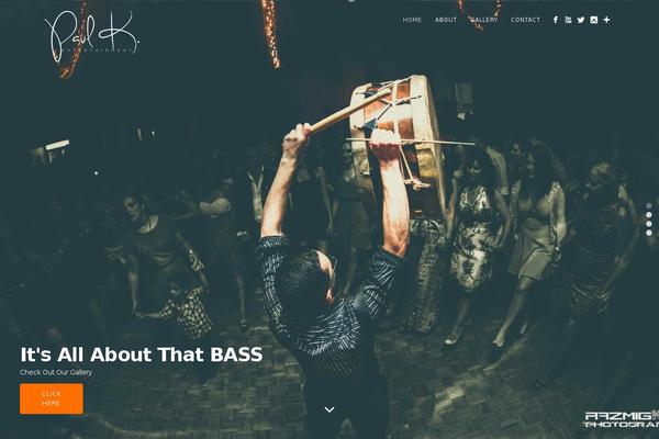 Story theme site design template sample