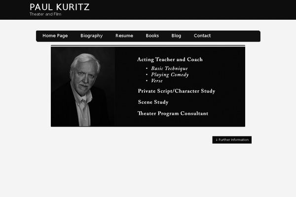 The Erudite theme site design template sample