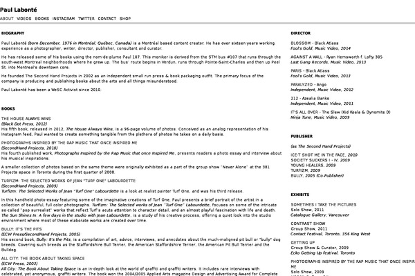 paullabonte.com site used Photogridthemeres-child